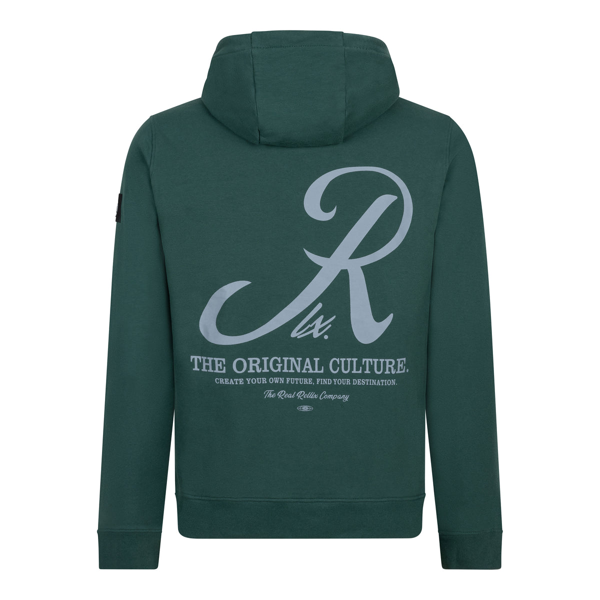 Hooded Rellix Backprint | Evergreen