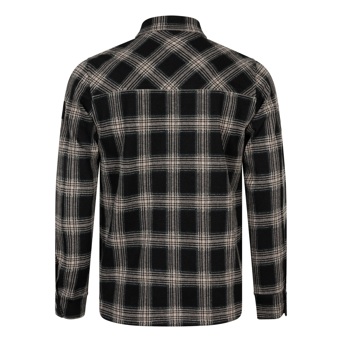 Shirt Jacket Big Check | Black