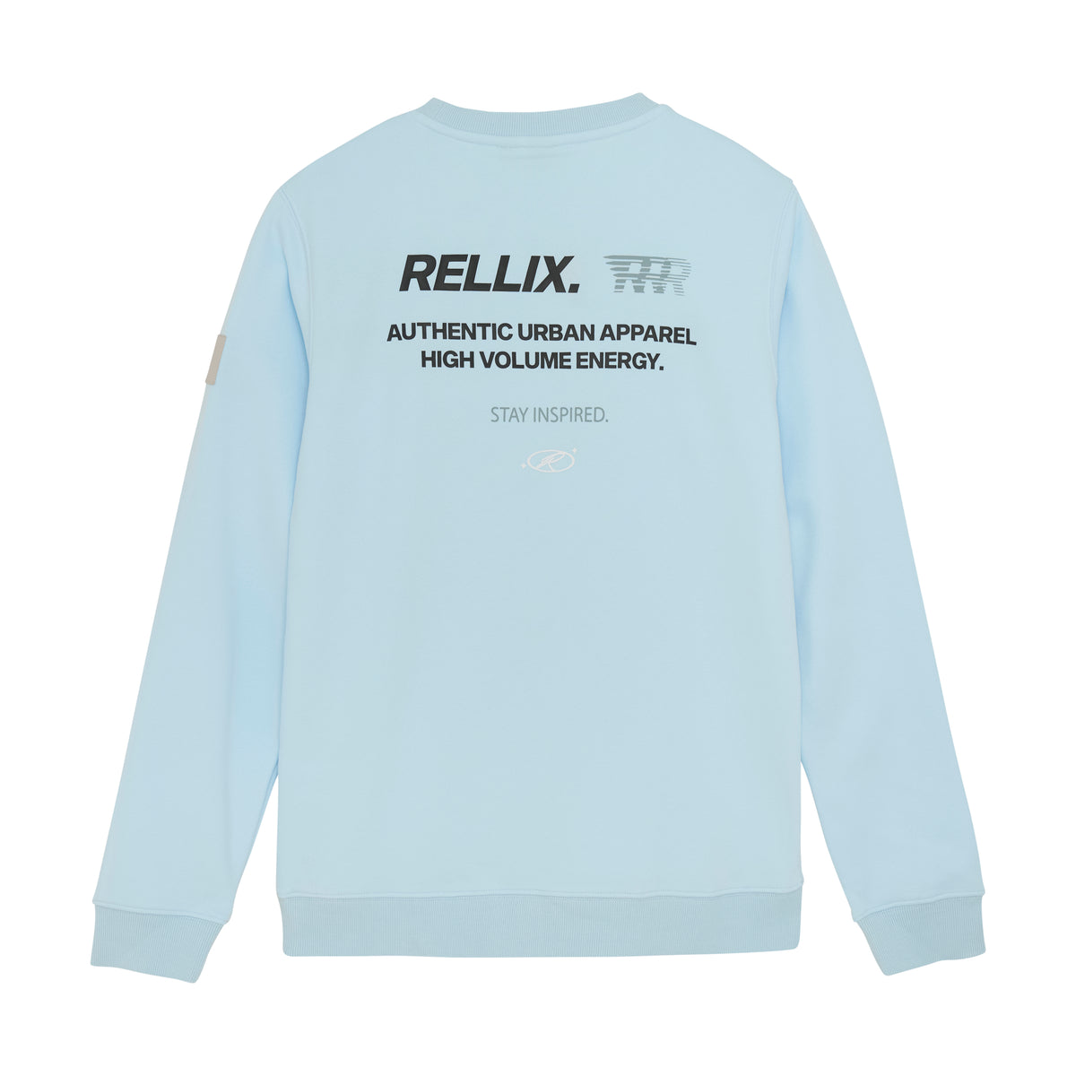 Sweater Rellix Backprint I Frosty Blue