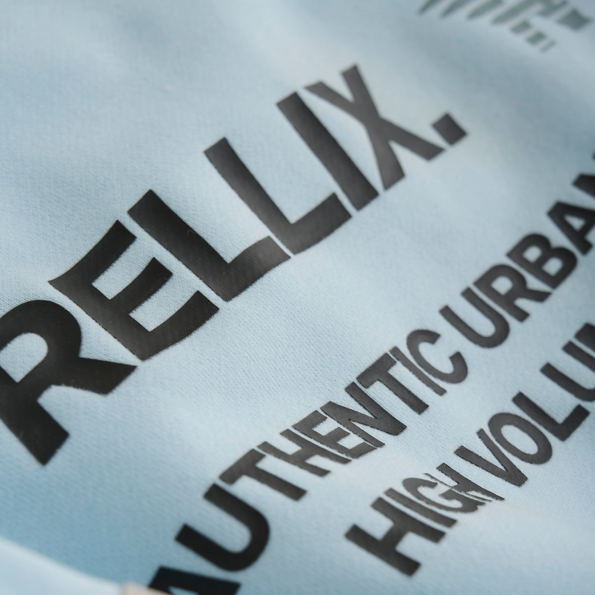 Sweater Rellix Backprint I Frosty Blue