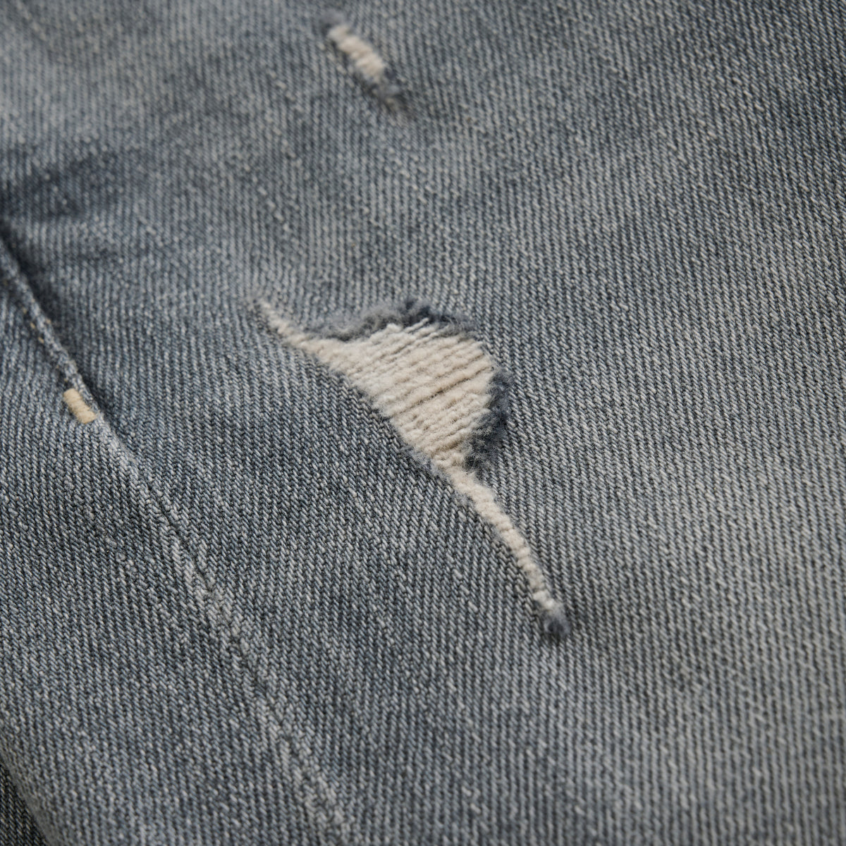 Denim Shorts Grey