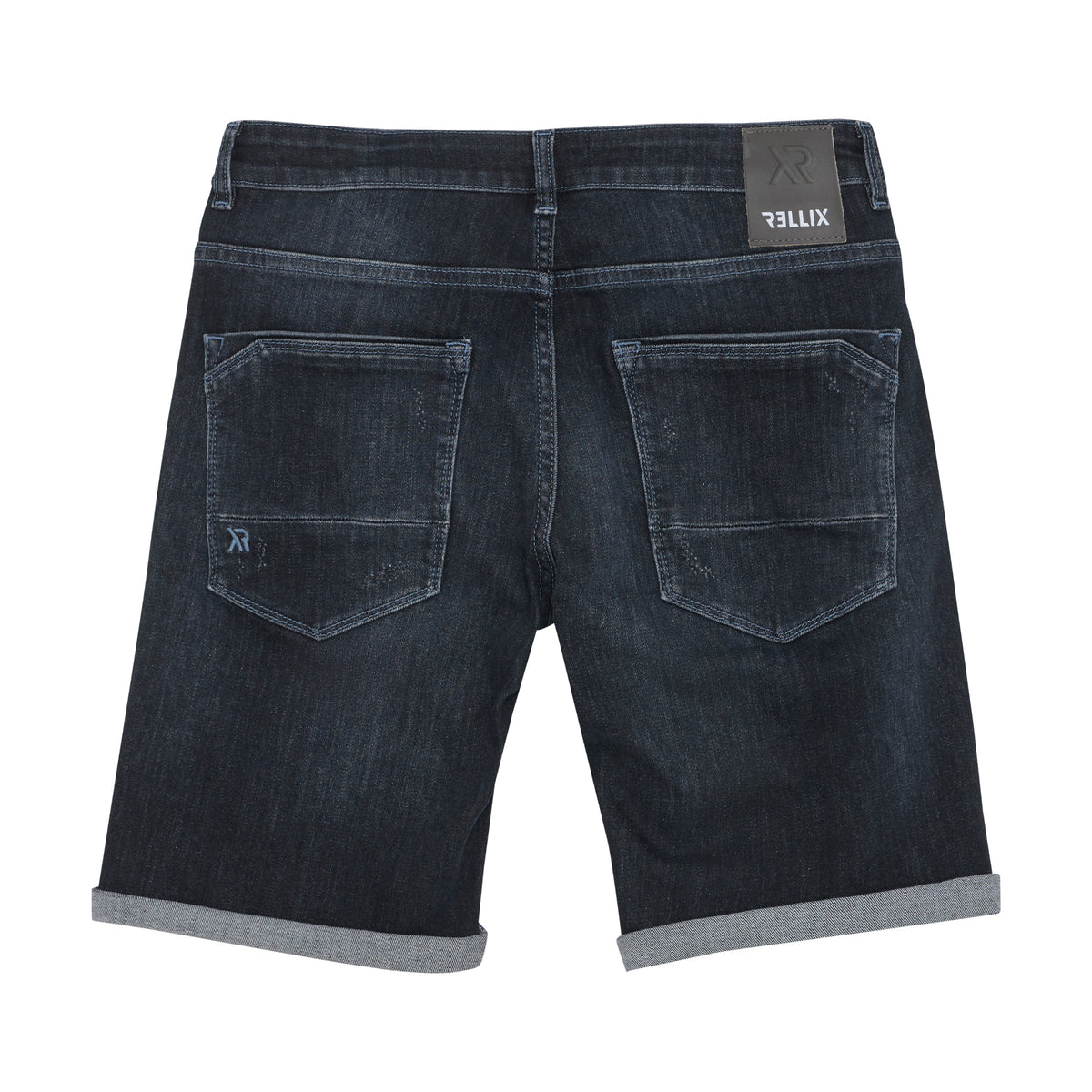 Denim Shorts Blue Grey