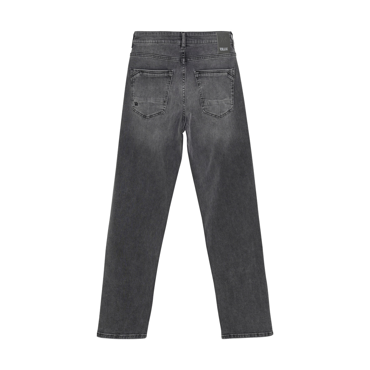 2618 Straight Wide Fit Jeans | Black Denim