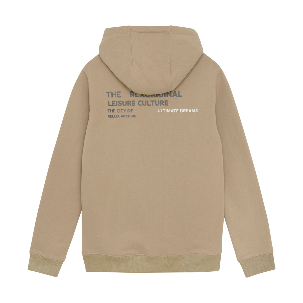 Hoodie Rellix Badge | Weathered Teak