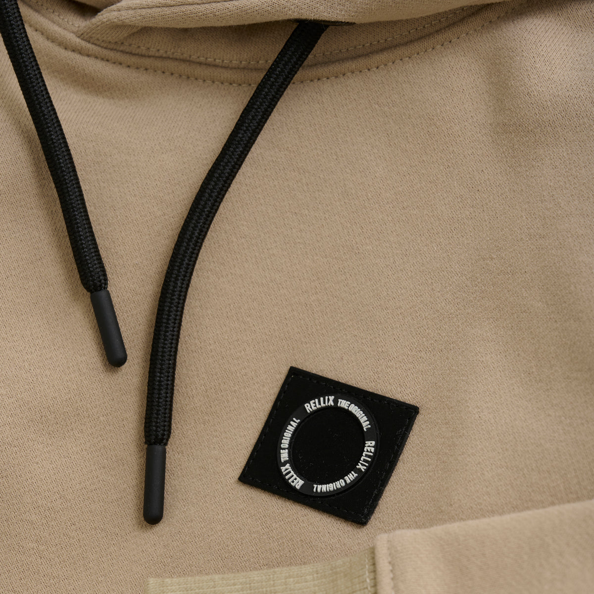 Hoodie Rellix Badge | Weathered Teak