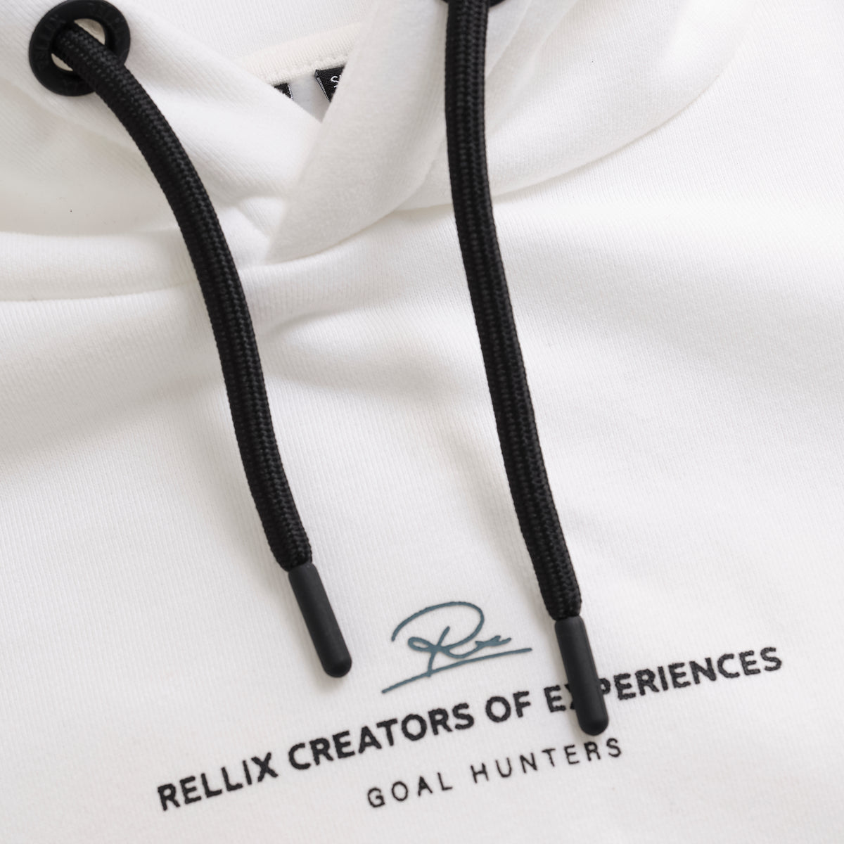 Hoodie Rellix Pocket | White