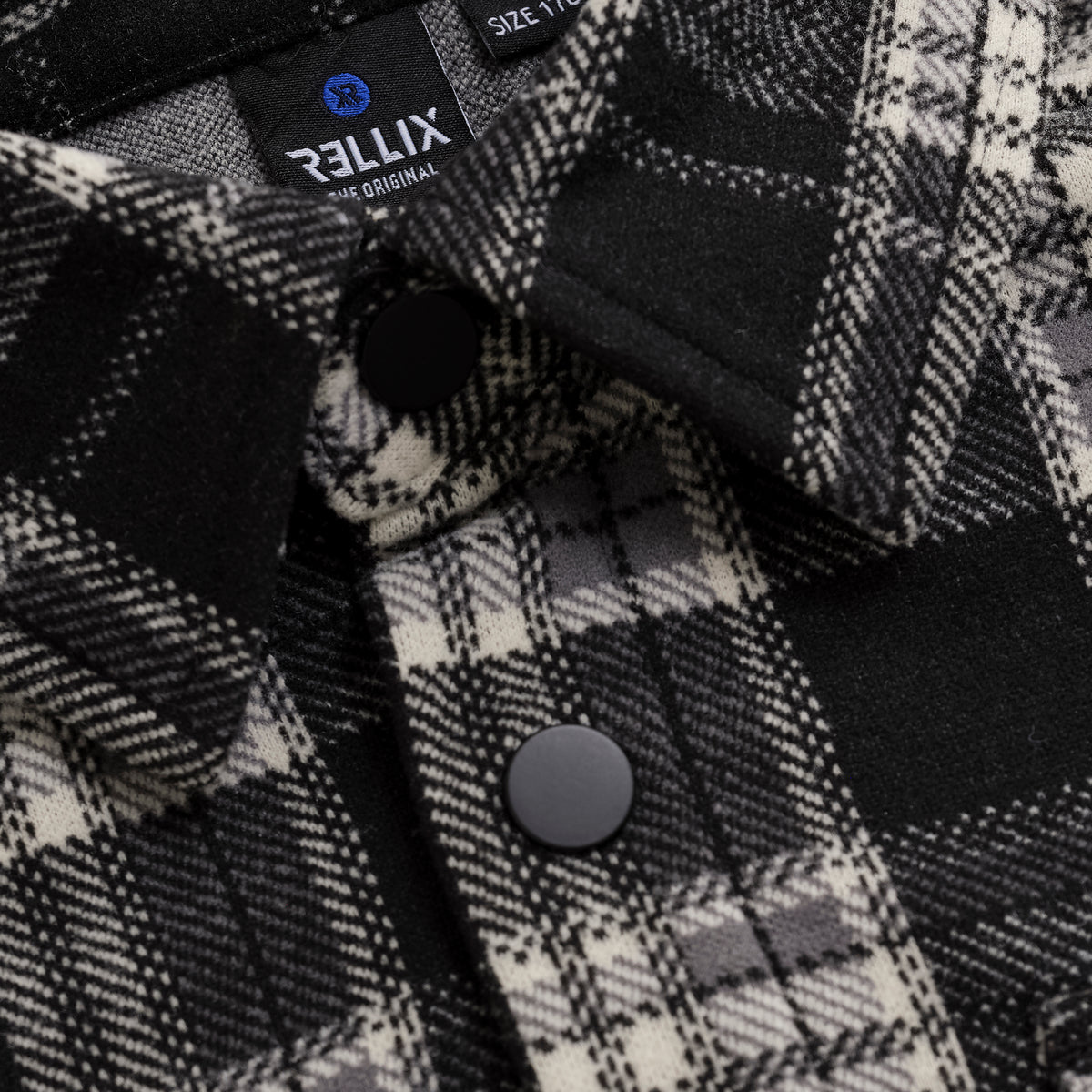 Shirt Jacket Rellix Check | Black