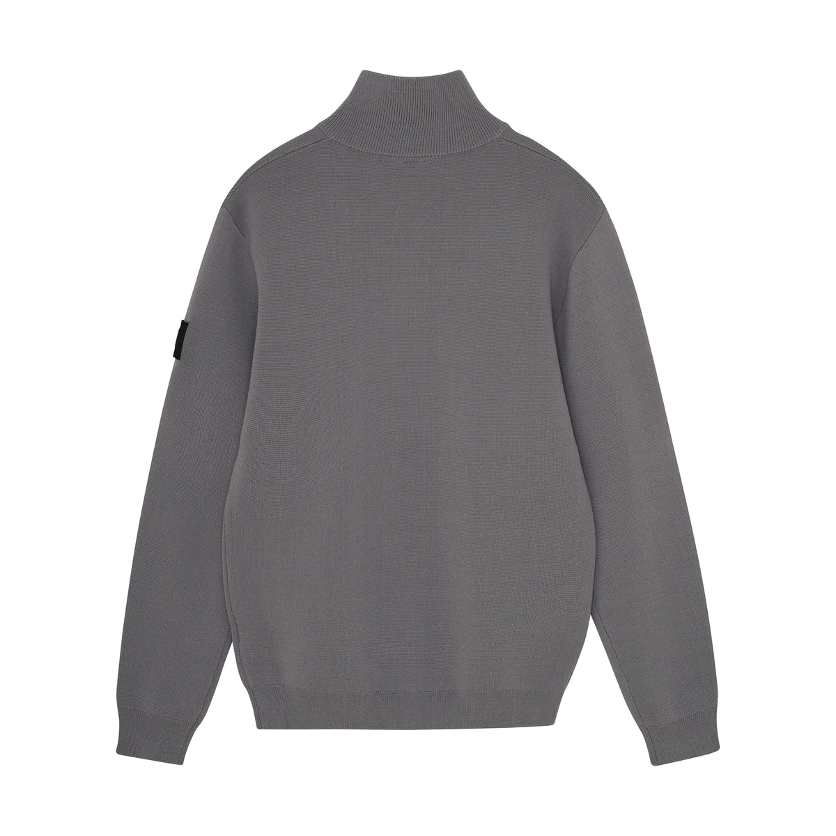 Knitwear Zip Collar | Poppy Seed