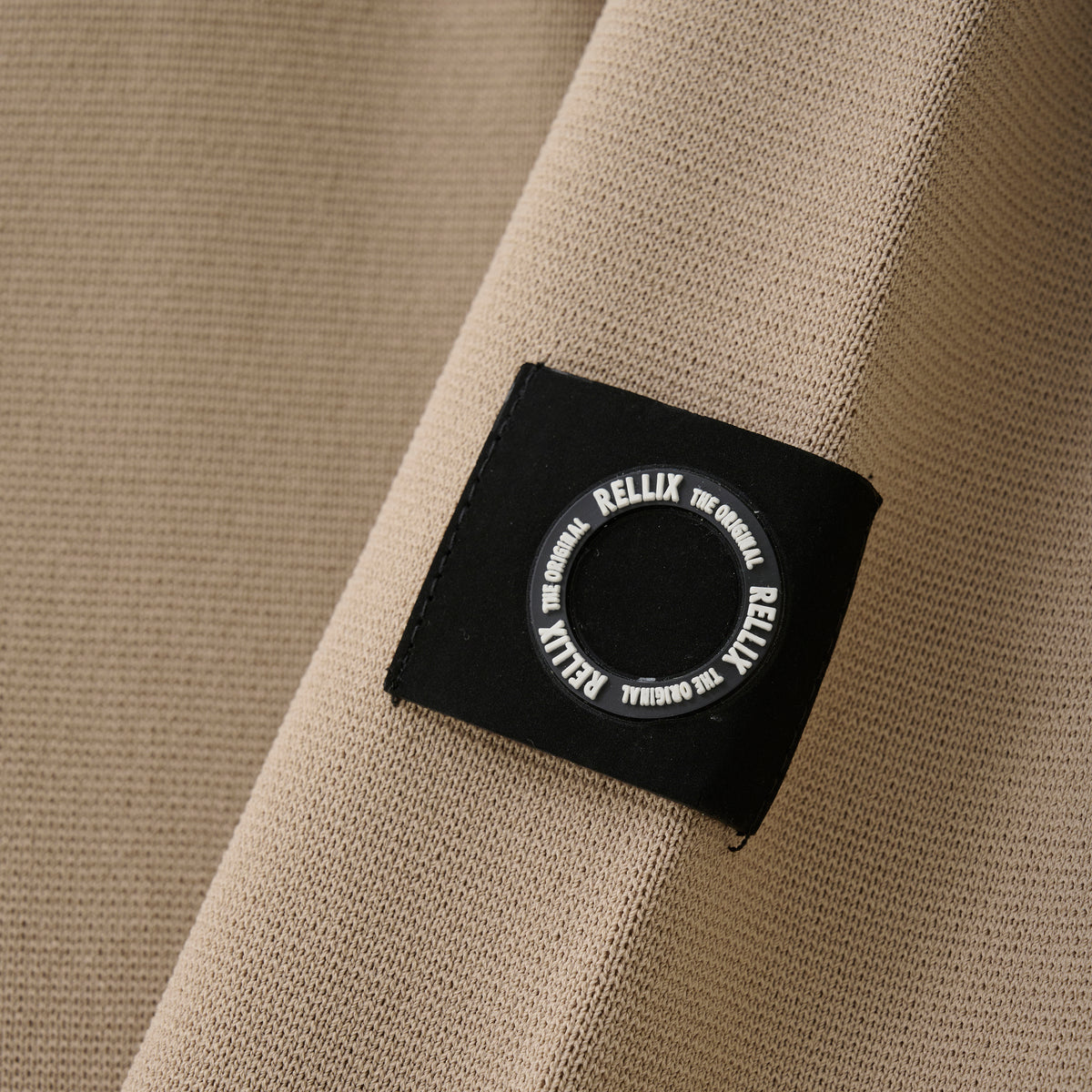 Knitwear Zip Collar | Weathered Teak