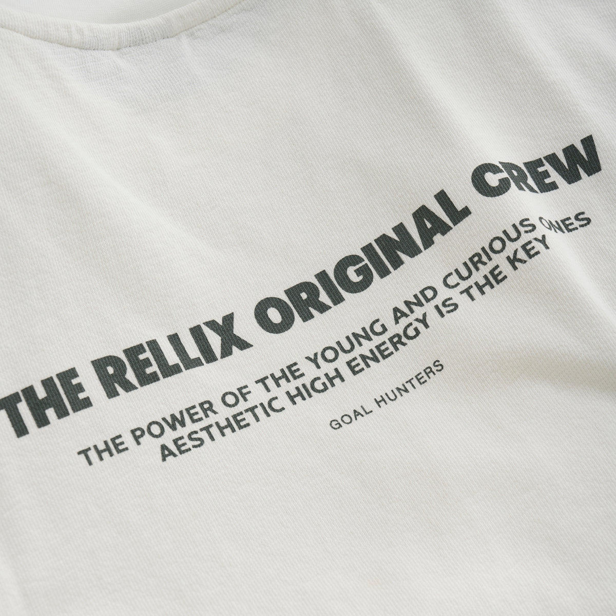 Oversized T-shirt Fancy Twill | White