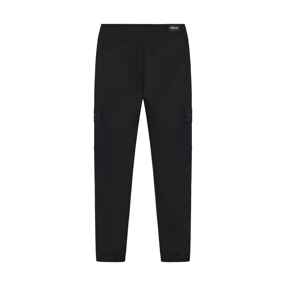 Tech Fancy Pockets Pants I Black