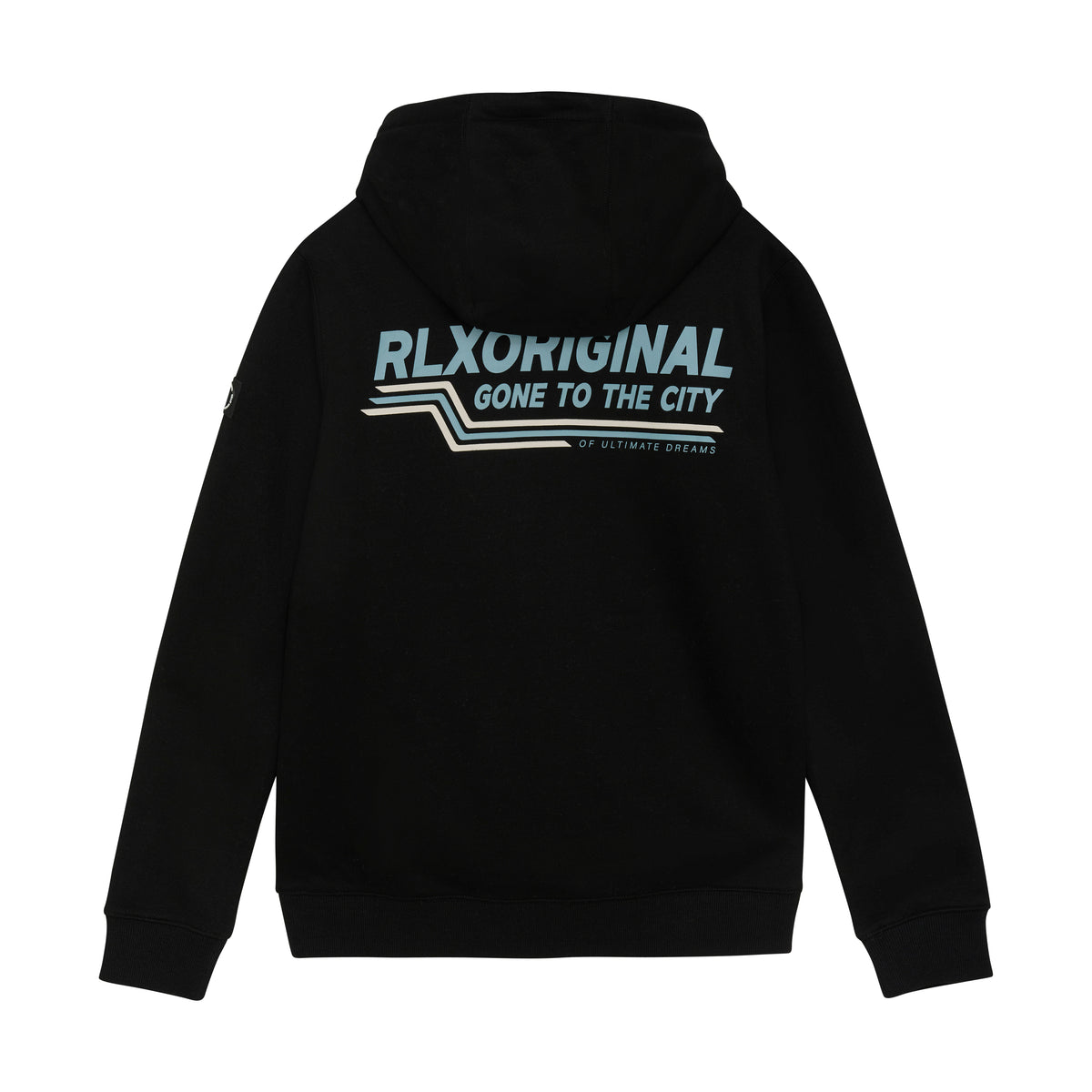 Hoodie Rellix Backprint | Black