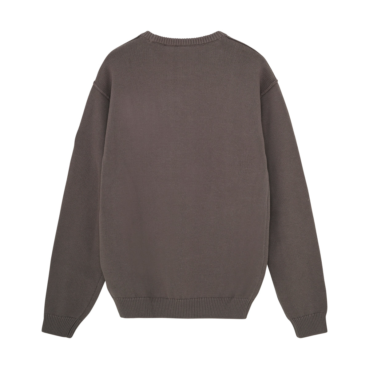 Loose Fit Knitwear Crewneck | Poppy Seed
