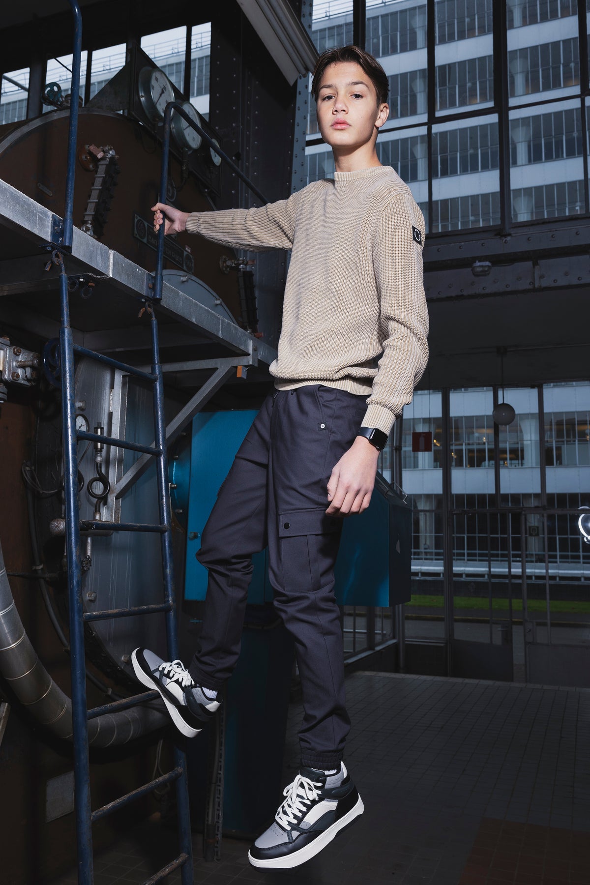 Tech Fancy Cargo Pants I Poppy Seed