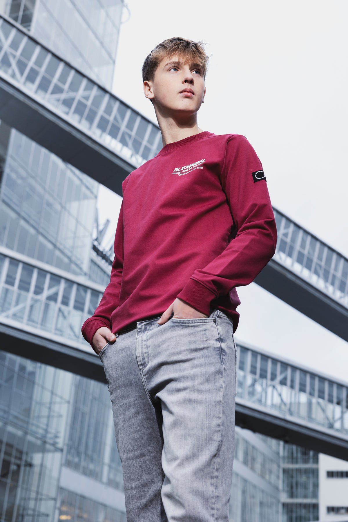 Sweater RLXoriginal Backprint | Cordovan
