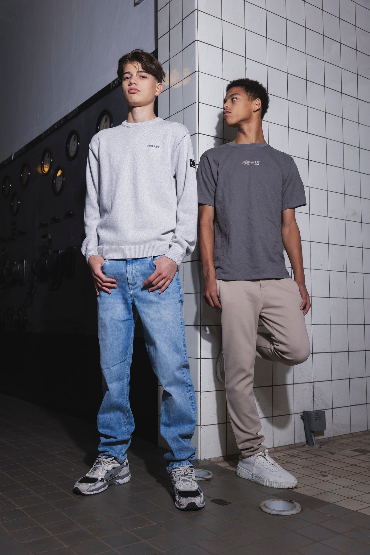 Oversized T-shirt Twill Backprint | Poppy Seed