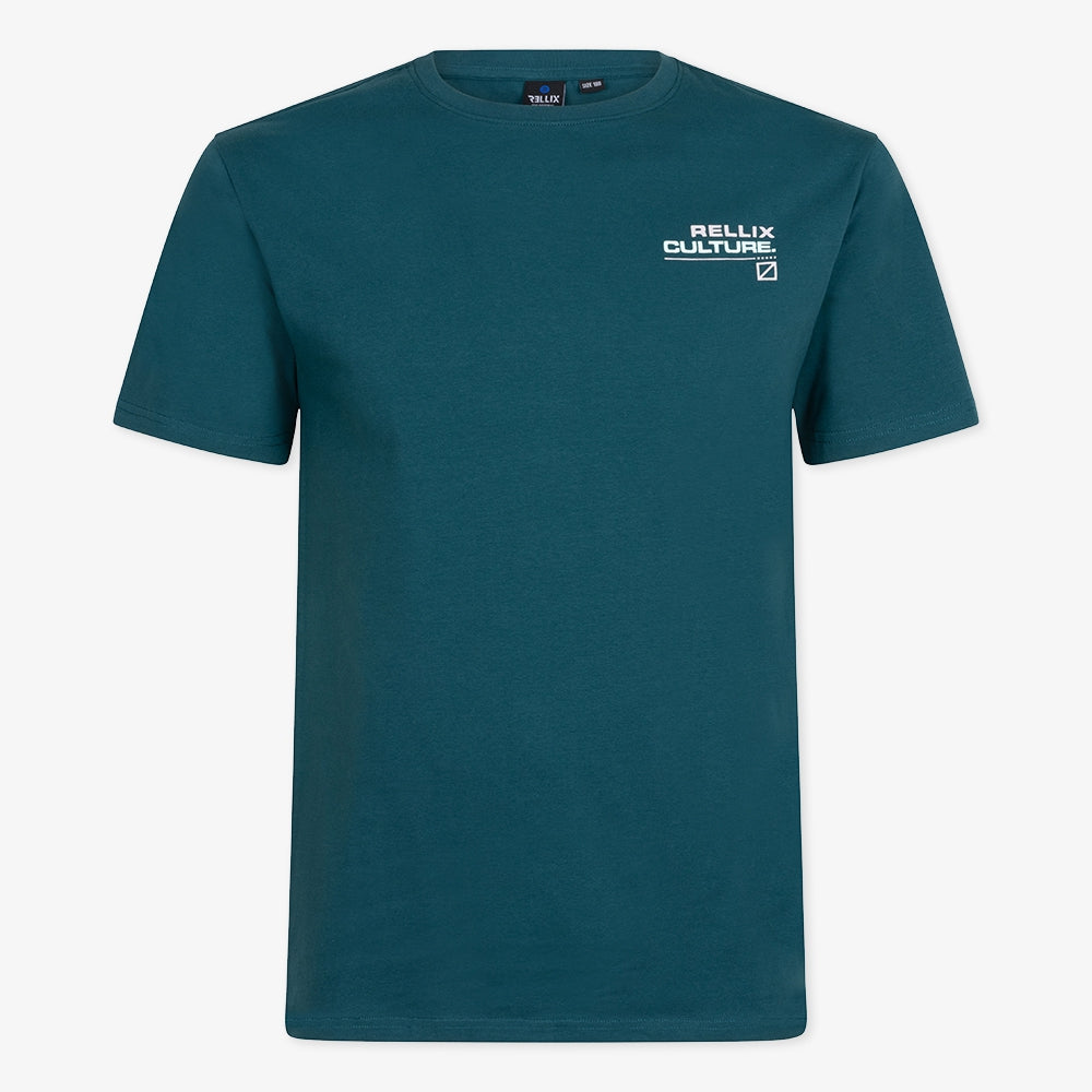 T-Shirt Culture Backprint | Petrol Sea