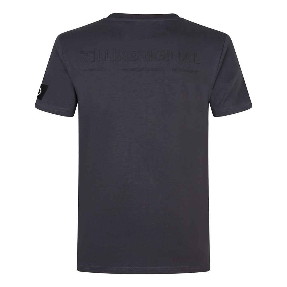 T-Shirt SS Rellix Original Backprint | Steel Navy